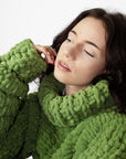 Cropped Bavi's Sweater - Mint