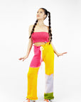 Baggy Patches Trousers & Cropped Top Tube Bundle
