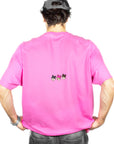 BAVI Bearnie Club pink tee for men back view