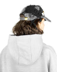 BAVI Bearnie Club grey fleece hoodie for women hood look