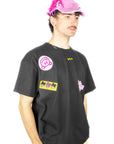 BAVI Bearnie Club black tee for men side view