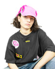 BAVI Bearnie Club black tee for women lifestyle look