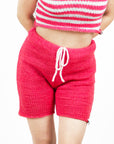 High-waisted Shorts Pink